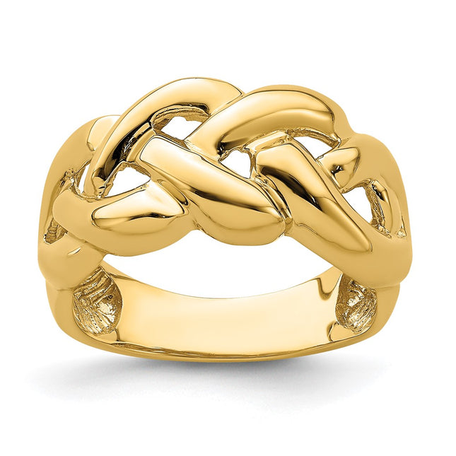 14k Yellow Gold Rings Style R703 - Classique Jewelry Inc.