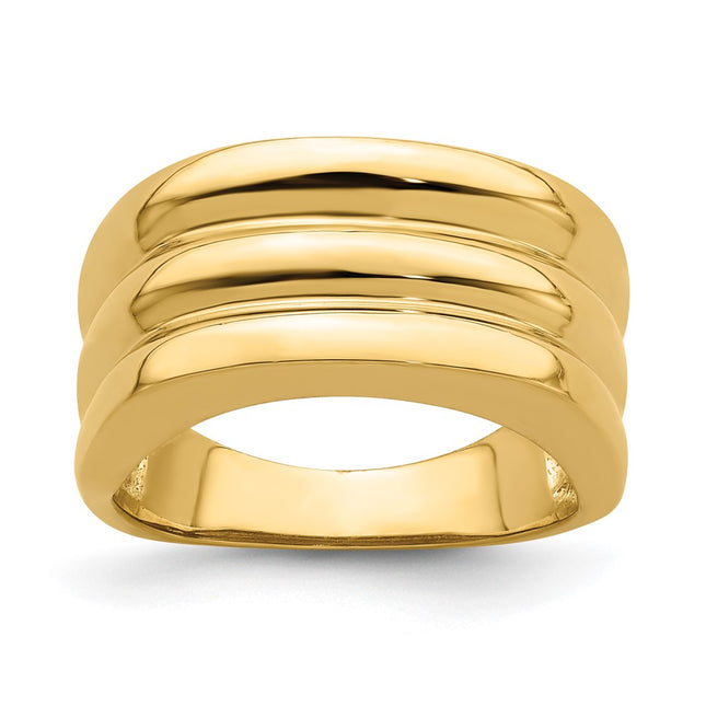 14k Yellow Gold Rings Style R706 - Classique Jewelry Inc.