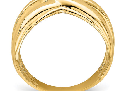 14k Yellow Gold Rings Style R707 - Classique Jewelry Inc.