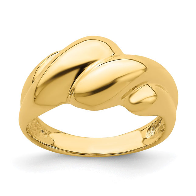 14k Yellow Gold Rings Style R713 - Classique Jewelry Inc.