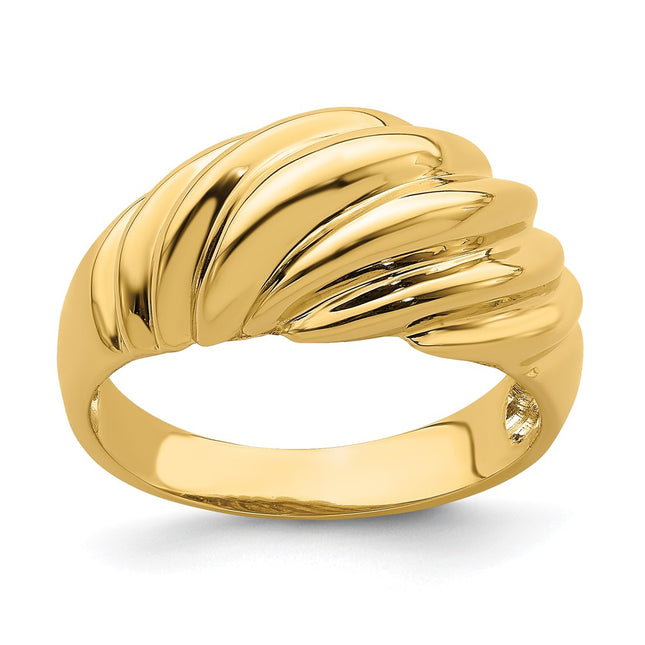 14k Yellow Gold Rings Style R715 - Classique Jewelry Inc.