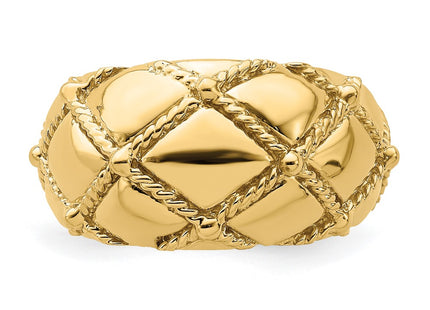 14k Yellow Gold Rings Style R716 - Classique Jewelry Inc.