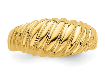 14k Yellow Gold Rings Style R717 - Classique Jewelry Inc.