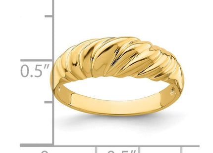14k Yellow Gold Rings Style R718 - Classique Jewelry Inc.