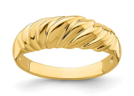 14k Yellow Gold Rings Style R718 - Classique Jewelry Inc.
