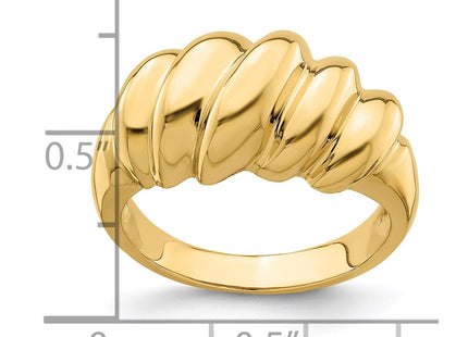 14k Yellow Gold Rings Style R726 - Classique Jewelry Inc.