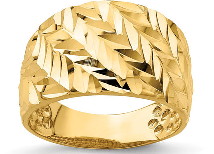 14k Yellow Gold Rings Style R729 - Classique Jewelry Inc.
