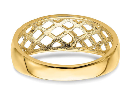 14k Yellow Gold Rings Style R751 - Classique Jewelry Inc.