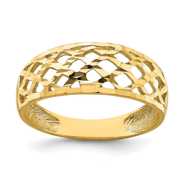 14k Yellow Gold Rings Style R751 - Classique Jewelry Inc.