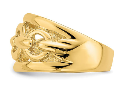 14k Yellow Gold Rings Style R757 - Classique Jewelry Inc.