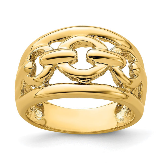14k Yellow Gold Rings Style R757 - Classique Jewelry Inc.