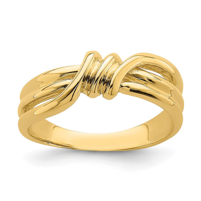 14k Yellow Gold Rings Style R761 - Classique Jewelry Inc.
