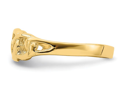 14k Yellow Gold Rings Style R763 - Classique Jewelry Inc.