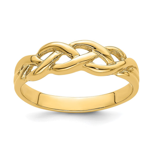 14k Yellow Gold Rings Style R767 - Classique Jewelry Inc.