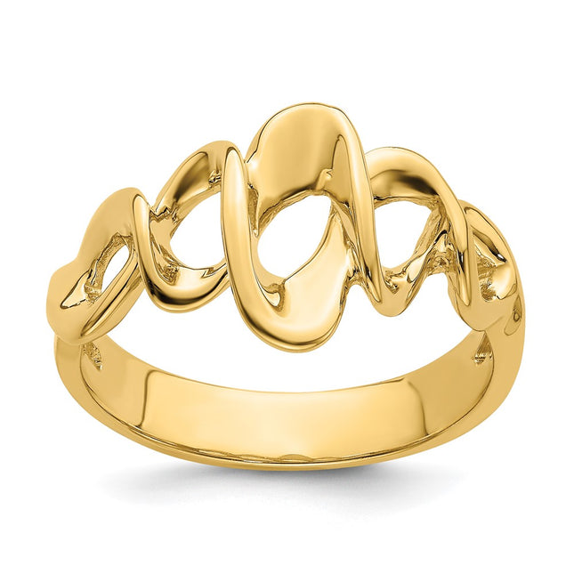14k Yellow Gold Rings Style R774 - Classique Jewelry Inc.