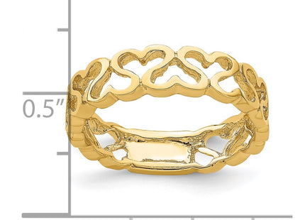 14k Yellow Gold Jewelry Style R777 - Classique Jewelry Inc.