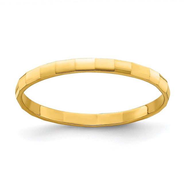 14k Yellow Gold Rings Style R783 - Classique Jewelry Inc.