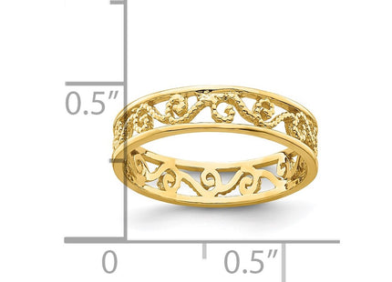 14k Yellow Gold Rings Style R784 - Classique Jewelry Inc.