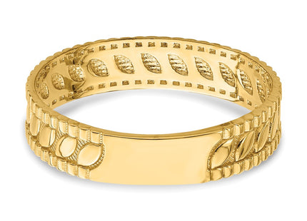 14k Yellow Gold Rings Style R796 - Classique Jewelry Inc.