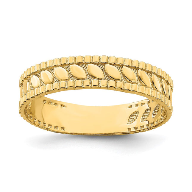 14k Yellow Gold Rings Style R796 - Classique Jewelry Inc.