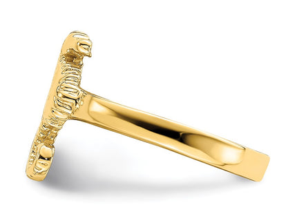 14k Yellow Gold Rings Style R838 - Classique Jewelry Inc.