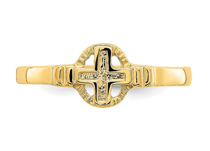 14k Yellow Gold Rings Style R848 - Classique Jewelry Inc.