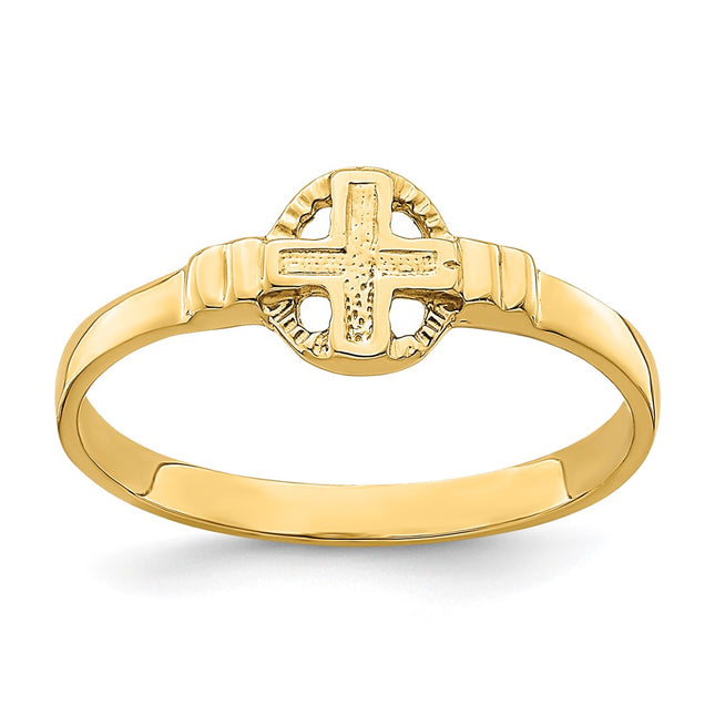 14k Yellow Gold Rings Style R848 - Classique Jewelry Inc.
