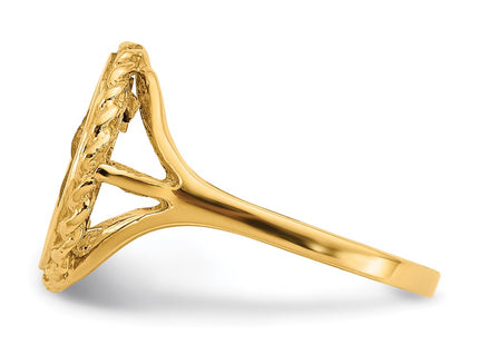 14k Yellow Gold Rings Style R850 - Classique Jewelry Inc.