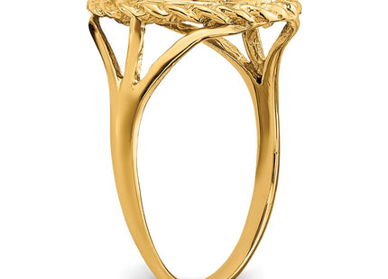 14k Yellow Gold Rings Style R850 - Classique Jewelry Inc.