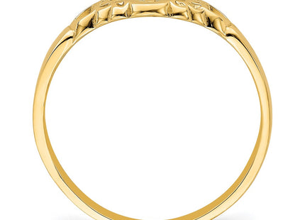 14k Yellow Gold Rings Style R851 - Classique Jewelry Inc.