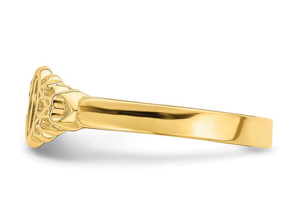 14k Yellow Gold Rings Style R851 - Classique Jewelry Inc.