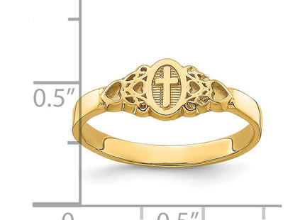 14k Yellow Gold Rings Style R851 - Classique Jewelry Inc.