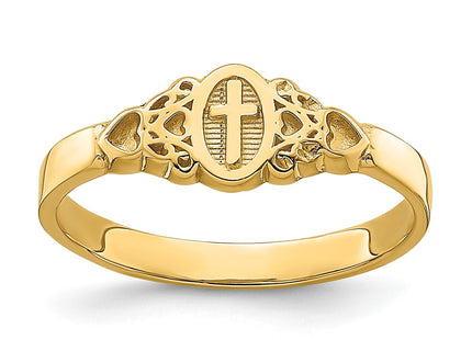 14k Yellow Gold Rings Style R851 - Classique Jewelry Inc.
