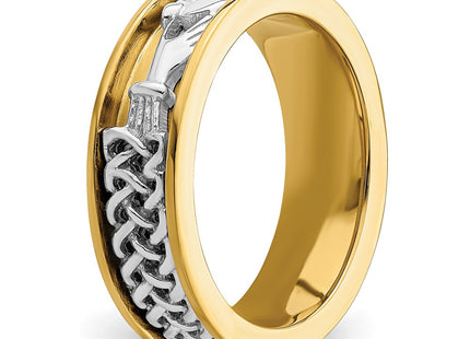 14k Two-tone Jewelry Style R872 - Classique Jewelry Inc.