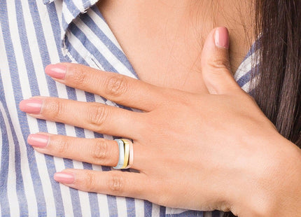 14k Tri-Color Jewelry Style R883 - Classique Jewelry Inc.