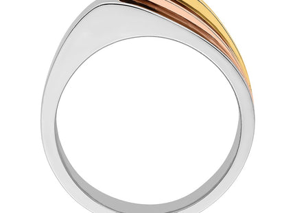 14k Tri-Color Jewelry Style R884 - Classique Jewelry Inc.