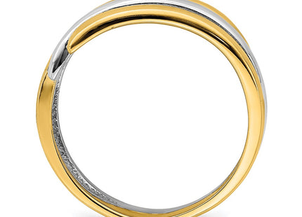 14k Two-tone Jewelry Style R896 - Classique Jewelry Inc.