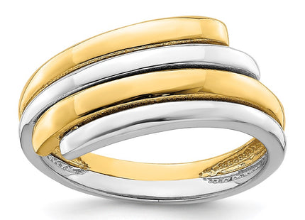 14k Two-tone Jewelry Style R896 - Classique Jewelry Inc.