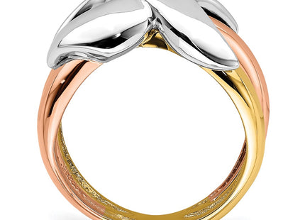 14k Tri-Color Jewelry Style R901 - Classique Jewelry Inc.