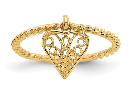 14k Yellow Gold Rings Style R91 - Classique Jewelry Inc.