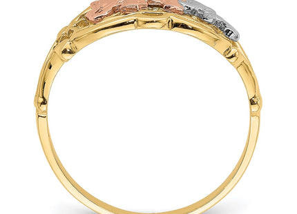 14k Two-tone Rings Style R924 - Classique Jewelry Inc.