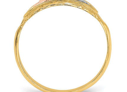 14k Two-tone Rings Style R925 - Classique Jewelry Inc.