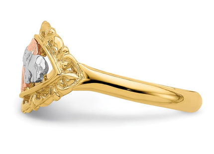 14k Two-tone Rings Style R925 - Classique Jewelry Inc.