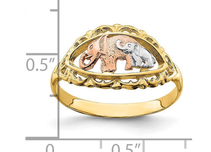 14k Two-tone Rings Style R925 - Classique Jewelry Inc.