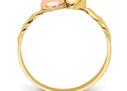 14k Two-tone Jewelry Style R928 - Classique Jewelry Inc.