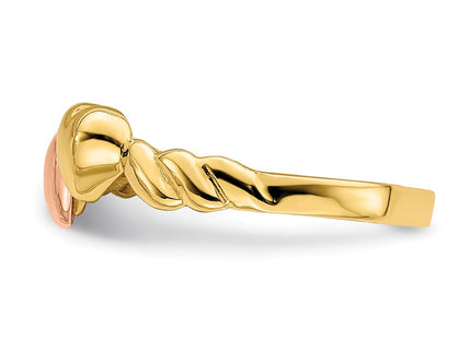 14k Two-tone Jewelry Style R928 - Classique Jewelry Inc.