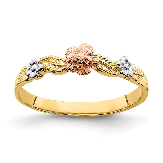 14k Two-tone Rings Style R935 - Classique Jewelry Inc.