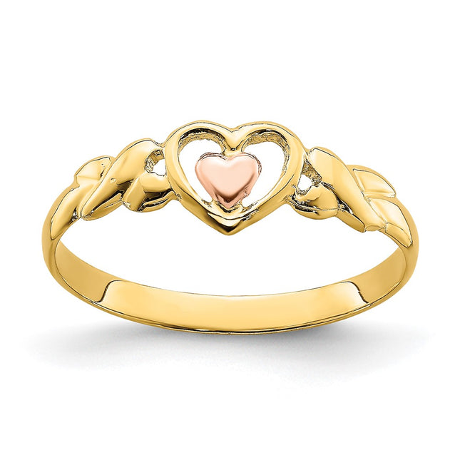 14k Two-tone Rings Style R936 - Classique Jewelry Inc.