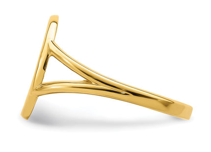 14k Yellow Gold Rings Style R949 - Classique Jewelry Inc.