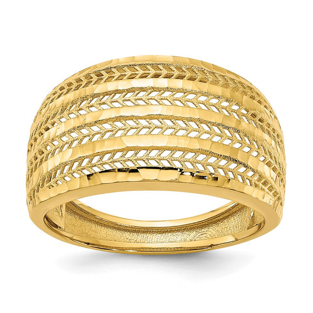 14k Yellow Gold Rings Style R952 - Classique Jewelry Inc.
